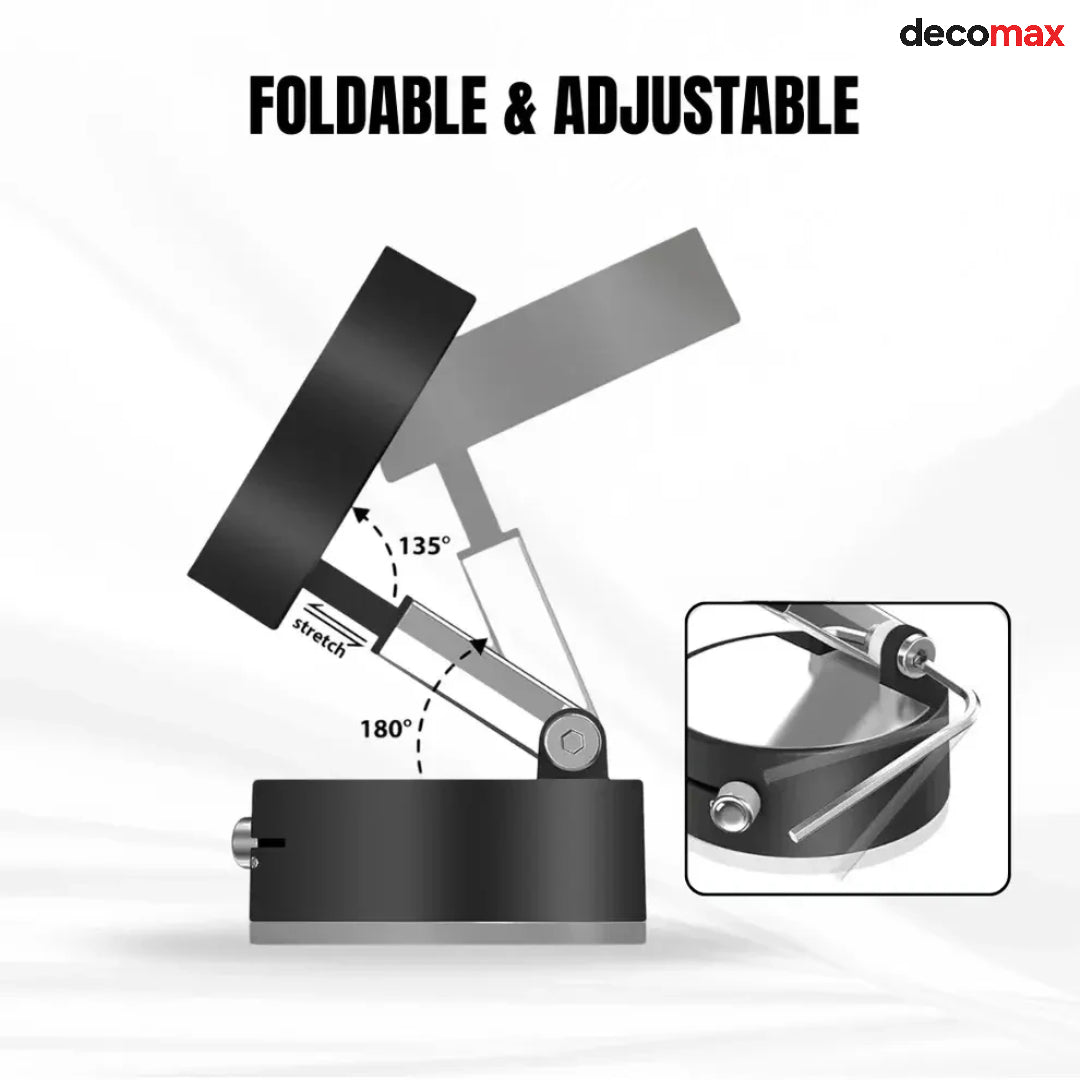 MaxMount™ – Magnetic Phone Holder with Vacuum Suction & 360° Rotation