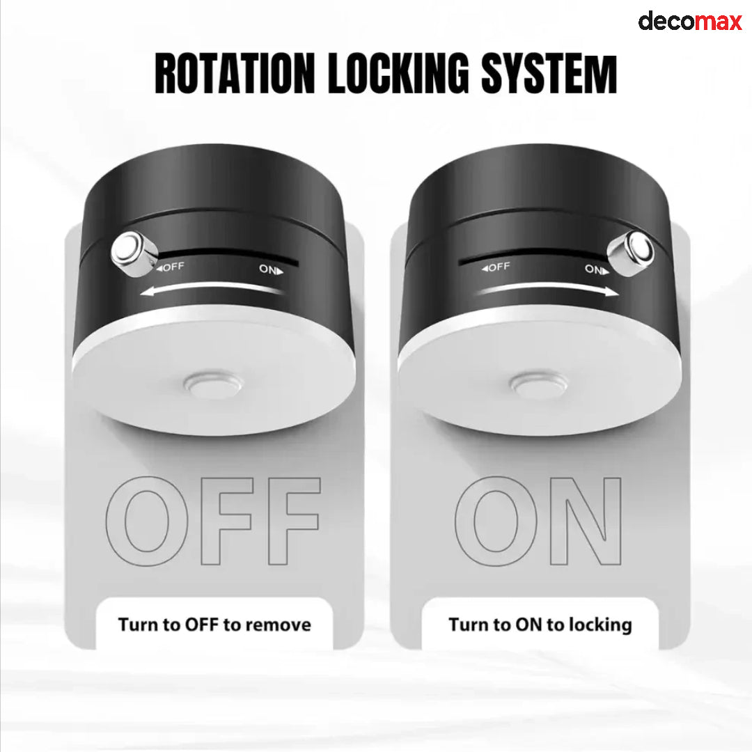 MaxMount™ – Magnetic Phone Holder with Vacuum Suction & 360° Rotation